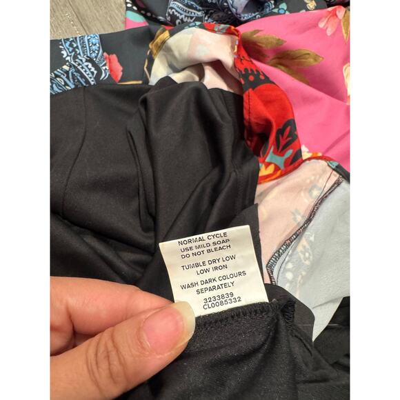 Wayward Fancies x eShakti Boho Patchwork Maxi Dress Kimono Sleeve Custom Size - Picture 6 of 12